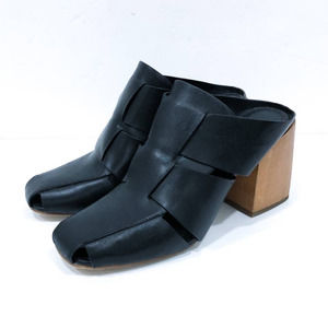 Donald Pliner Lilia Mule Block Heel Slip On Shoes